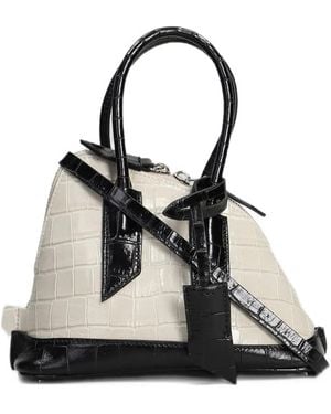 The Attico "La Sant Ambroeus Mini' And Top Handle - Zwart