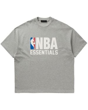 Fear Of God X Nba '90S Graphic T-Shirt - Grey