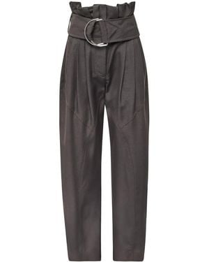 JW Anderson Gathered Pants - Gray