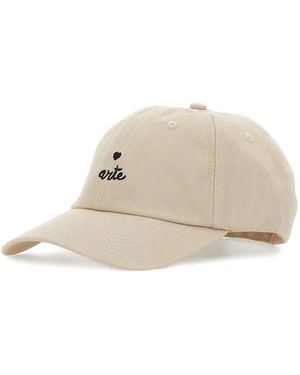 Arte' Cappello Da Baseball Con Logo Heart Ricamato - Neutro