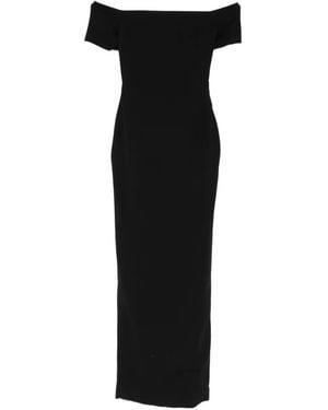 Solace London Nile Maxi Dress - Black