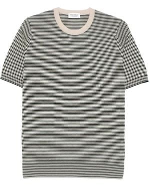 John Smedley Wilbur Tシャツ - グレー