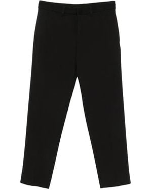 Emporio Armani Straight-Leg Trousers - Black