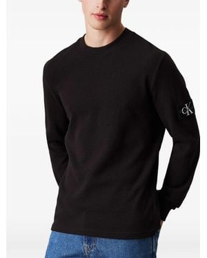 Calvin Klein Long Sleeve T-Shirt - Black
