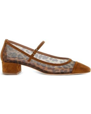 Aquazzura 35mm Mayor pumps - Braun