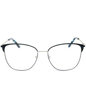 Adensco Lunettes De Vue À Monture Rectangulaire - Natural