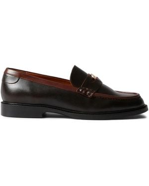 Claudie Pierlot Leather Loafers - Black