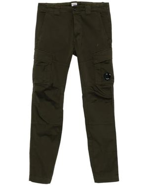 C.P. Company Cargo Pocket Trousers - Black