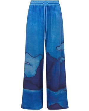 Donde Esteban Es Vedra Trousers - Blue