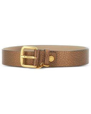 Gianni Chiarini Cinturón de piel con hebilla - Blanco