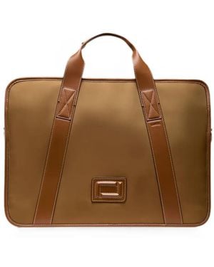Lancel 45 Mistral Logo-Patch Holdall - Brown