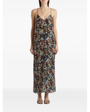 KHAITE Taja Midi Dress - White