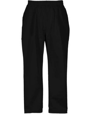 FAMILY FIRST Pantalon À Taille Élastiquée - Black