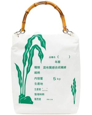 Doublet Rice Tote Bag - Grün