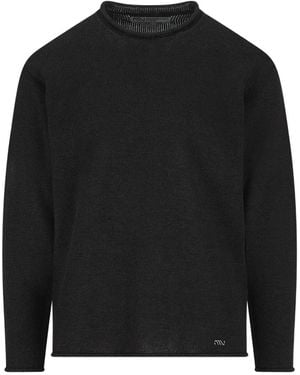 Massimo Osti Studio Gerippter Pullover - Schwarz