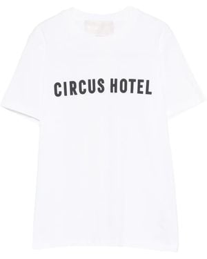 Circus Hotel Short-Sleeve T-Shirt - White