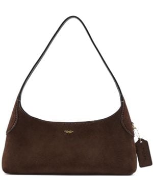 COACH Brooklyn Shoulder Bag 26 - Brown