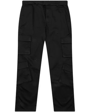 Represent Cargo-Pocket Trousers - Black