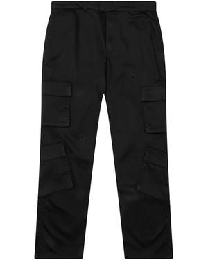 Represent Cargo-Pocket Trousers - Black