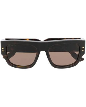 Gucci GG1262S スクエアフレーム サングラス - ブラック