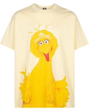 Kith X Sesame Street Big Bird Sunrise T-Shirt - Gelb