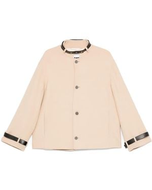 Jil Sander Cappotto Con Cintura - Neutro