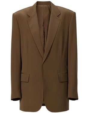 Petar Petrov The Sinnerman Drawstring Blazer - Brown