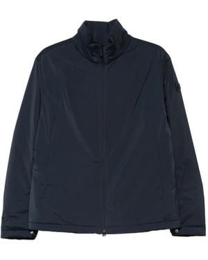 Colmar Zip-Front High-Neck Jacket - Blue