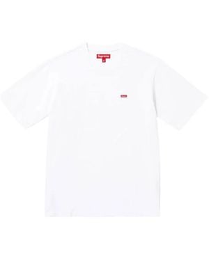 Supreme T-Shirt mit kleinem Logo - Weiß