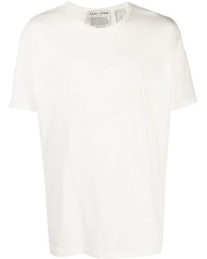 Each x Other T-Shirt Met Ronde Hals - Wit