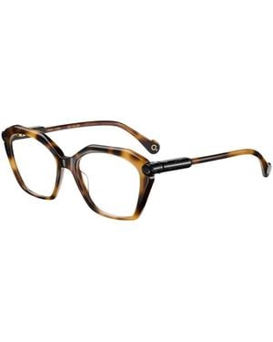 Etnia Barcelona Ionia Geometric-Frame Glasses - Black