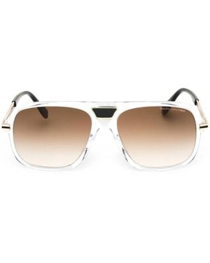 Marc Jacobs Rectangle-Frame Sunglasses - Natural