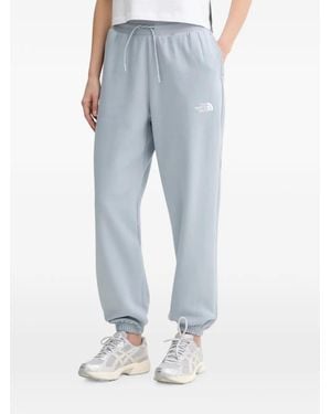 The North Face Logo-Embroidery Drawstring Track Trousers - Blue