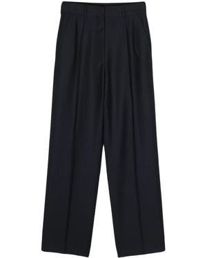 Blazé Milano Pleated Tailored Pants - Blue