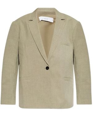 IRO Single-Breasted Blazer - Natural