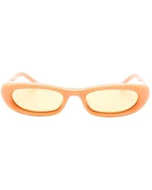 Saint Laurent Sl 557 Shade Plump Sunglasses - Natural