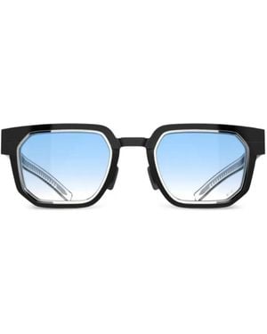 Blackfin Promotheus Square-Frame Sunglasses - Blue