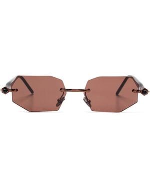 Kuboraum P63 Sunglasses - Brown
