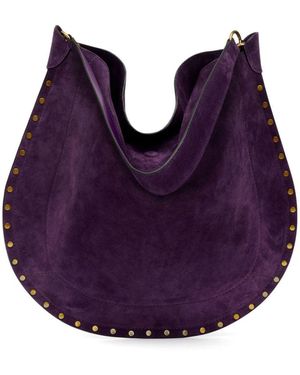 Isabel Marant Oskan Shoulder Bag - Purple