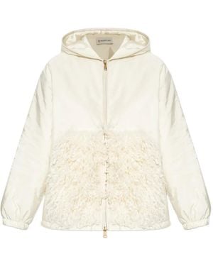 Moncler Padded Blouson Jacket - Natural