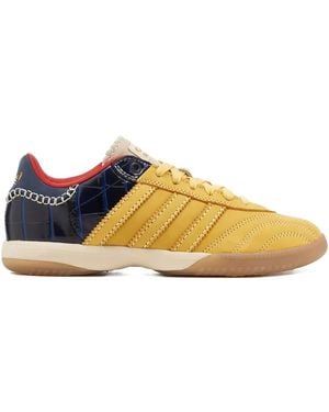 adidas X Wales Bonner Samba Suede Trainers - Yellow