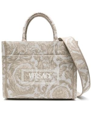 Versace Barocco Athena Kleine Draagtas - Wit