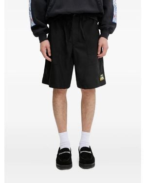 Human Made Patch-Pocket Shorts - Black