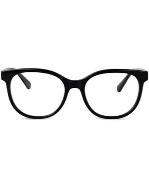 Longchamp Lunettes De Vue À Monture Ronde - Noir