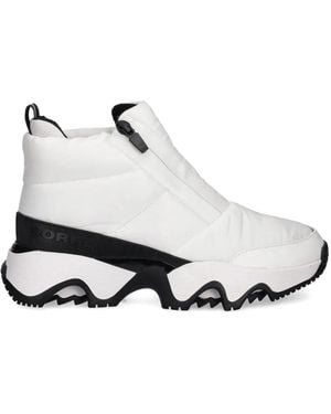 Sorel Kinetic Impact Puffy Zip Waterproof Boot - White