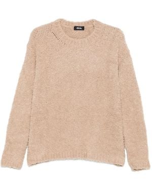 Dixie Crew-Neck Long-Sleeve Jumper - Natural