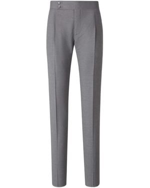 SCABAL® Pantalones Con Pinzas - Gris