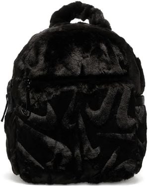 Nike Futura Faux-Fur Backpack - Black