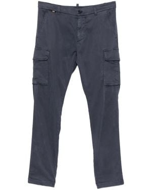 Mason's Chile Elasticated-Waist Cargo Pants - Blue