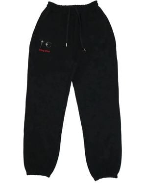 THUG CLUB Tc Heavy Jogge Track Trousers - Black